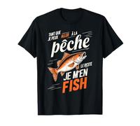 Peccato per il resto pesco pesce pescatore, umorismo peccatore Maglietta