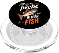 Peccato per il resto pesco pesce pescatore, umorismo peccatore PopSockets PopGrip per MagSafe