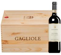 Pecchia Chianti Classico Gran Selezione Panzano DOCG 2021 (BIO) 6 bottiglie in cassetta di legno 4,5 l