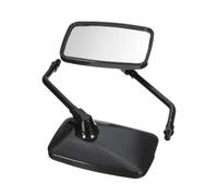 pecchietti Retrovisori Moto Coppia universale di specchietti retrovisori rettangolari da 10 mm per moto, in vetro trasparente Moto Specchietto Retrovisore