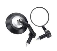 pecchietti Retrovisori Moto Specchietti retrovisori universali per estremità del manubrio da 7/8" Moto Specchietto Retrovisore(Silver)