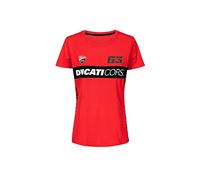 T-shirt da donna VR46 Ducati Bagnaia Rouge XS