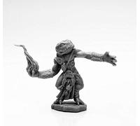 Pechetruite 1 x Chaos Toad Sorcerer - Reaper Bones Miniatura per Gioco di Ruolo Guerra - 44137