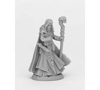 Pechetruite 1 x Dark Elf Wizard - Reaper Bones Miniatura per Gioco di Ruolo Guerra - 44073