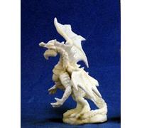 Pechetruite 1 x Dragon HATCHLING Green - Reaper Bones Miniatura per Gioco di Ruolo Guerra - 77272