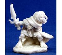 Pechetruite 1 x HELLAKIN GAOREGUTTER HALFLING Rogue - Reaper Bones Miniatura per Gioco di Ruolo Guerra - 77165