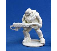 Pechetruite 1 x IMEF Nick Torch McHugh - Reaper Bones Miniatura per Gioco di Ruolo Guerra - 80018