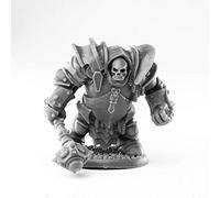 Pechetruite 1 x MAGGOTCROWN Ogre Juggernaut - Reaper Bones Miniatura per Gioco di Ruolo Guerra - 44011