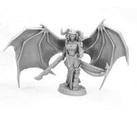 Pechetruite 1 x Queen of Hell - Reaper Bones Miniatura per Gioco di Ruolo Guerra - 77645