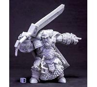 Pechetruite 1 x SKORG IRONSKULL Fire Giant King - Reaper Bones Miniatura per Gioco di Ruolo Guerra - 77614