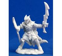 Pechetruite 1 x VAELOTH HELLBORN PALADIN - Reaper Bones Miniatura per Gioco di Ruolo Guerra - 77120