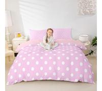 Pechiwuo Set Copripiumino una Piazza e Mezza Rotondo Geometrico Biancheria da Letto in Morbida Microfibra 3D Geometria Copripiumino 200x200 cm e 2 Federe 50x80 cm con Zippere R1588