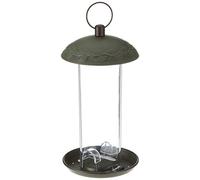 Peckish 60051219 Secret Garden - Mangiatoia per uccelli, 14 x 14 x 25 cm, colore: Verde