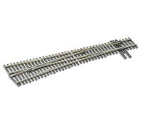 Peco HO Scale Code 83 Electrofrog #6 Left-Hand Turnout
