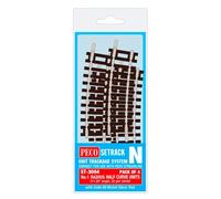 Peco N Set Track 4 X St-4 No.1 Radius Half Curve