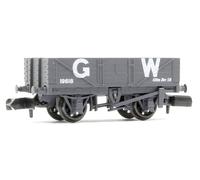 PECO NR-5000W Nuovo 9ft 5 Plancia Aperto Vagone GWR Grigio - & Migliorato Da