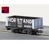 PECO NR-P126 Butterley Acciaio Tipo Aperto Vagone Norstand, Nero - N Gauge - T48