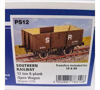 Peco Parkside PS12 O Gauge Southern Railway Wagon Kit In Plastica T48P