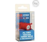 PECO PL-1001 Twistlock motore elettrico con microswitch per scambi ferroviari in