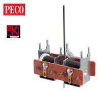 PECO PL10E 3 x Motore Scambio a Perno Esteso Standard Punto Nuovo