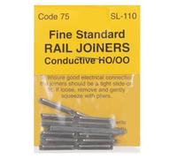 PECO SL-110 3xPacks 00 Controllo Codice 75 Finescale Fishplates Pista Falegnami
