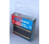 PECO SL-116 Scala HO Binario di transizione da codice 100 a 83 (pz. 4)