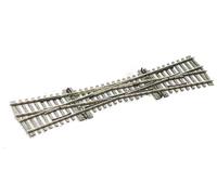 PECO SL-180 Scala HO Codice 75 Insulfrog: Scambio inglese semplice - L. 249 mm