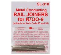 PECO SL-310 - 3 x 24 Fishplates (Pista Falegnami) 'N' Controllo Codice 80 & 55