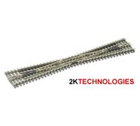 PECO SL-394 Lungo Crossover 187mm Codice 80 Insulfrog Rail 'N' Scala Pista