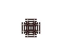 PECO SL-8390 HO 90-Degree Crossing Code 83 Line