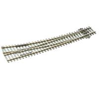 PECO SL-86 Scala HO Codice 100 Streamline Insulfrog: Scambio in curva destro