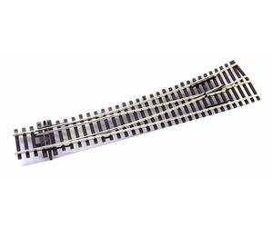 PECO SL-87 - Scambio curvo sinistro non polarizzato, codice 100 - 2,5 mm