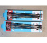 Peco SL-89 Calibro di Oo 2 X Codice 100 Grande Raggio Sinistro Punto Pista 258mm