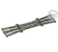 Peco SL-90 Scambio incrocio doppio non polarizzato codice 100 - 2,5 mm Scala H0