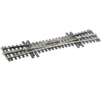 PECO SL-E1490 Scala HOm Codice 75 Electrofrog: Scambio inglese doppio 10°