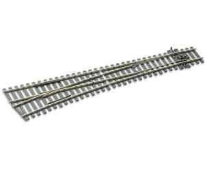 PECO SL-E189 Scala HO Codice 75 Electrofrog: Scambio lungo sinistro 12° - 258 mm