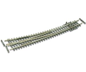 PECO SL-E386F Scala N Codice 55 Electrofrog: Scambio in curva destro 10°