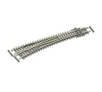 Peco SL-E387F Streamline Code 55 Left Hand Curved Turnout Electrofrog