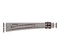 Peco SL-E389F Code 55 Electrofrog Large Left Hand Point