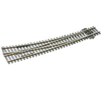 PECO SL-E86 Scala HO Codice 100 Streamline Electrofrog: Scambio in curva destro