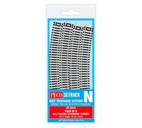 Peco ST-3018 Setrack Standard Curve Track Radius 4 333.4mm (8)