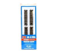 Peco ST-401 Setrack Standard Straight Units (Pack of 8) OO-9 Gauge