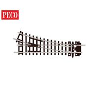 PECO ST-5 Scala N Codice 80 Insulfrog: Scambio manuale destro 22.5° (R 228 mm)