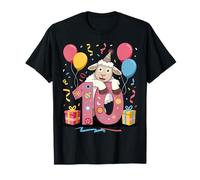 Pecora 10 ° compleanno ragazzo ragazza 10 anni decimo dieci pecore Maglietta