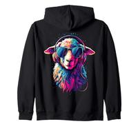 Pecora Agnello Piccola Pecora Domestica Pastore Pecore Dolci Felpa con Cappuccio