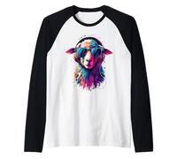Pecora Agnello Piccola Pecora Domestica Pastore Pecore Dolci Maglia con Maniche Raglan