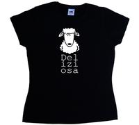 Pecora Deliziosa Maglietta Donna Simpatica