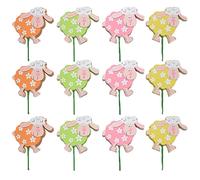 Pecora di pasqua decorazioni pasquali addobbi per casa vetrine negozi set12 stel