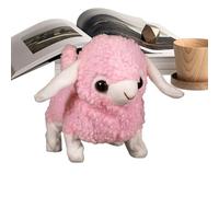 Pecora elettrica, animali robotici | Giocattolo animato realistico di simulazione interattiva elettrica, arrossire di agnello, compagno portatile per dormire, per Pasqua, compleanno, festa dei bambini