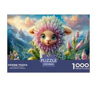 Pecora Elfo Puzzle Impossible 1000 Pezzi Mountains Decorazione Per La Casa. Giochi Rilassamento E Intelligence Per Adulti E Bambini Da 12 Anni 38x26cm/1000pcs